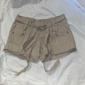 Tan shorts (high waisted)